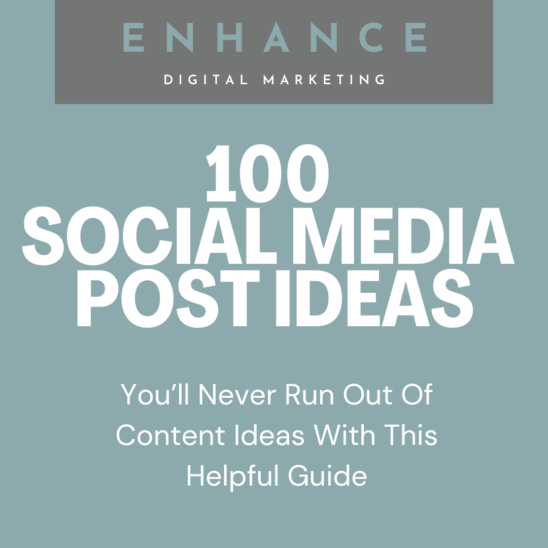 100 Social Media Post Ideas For Any Business
